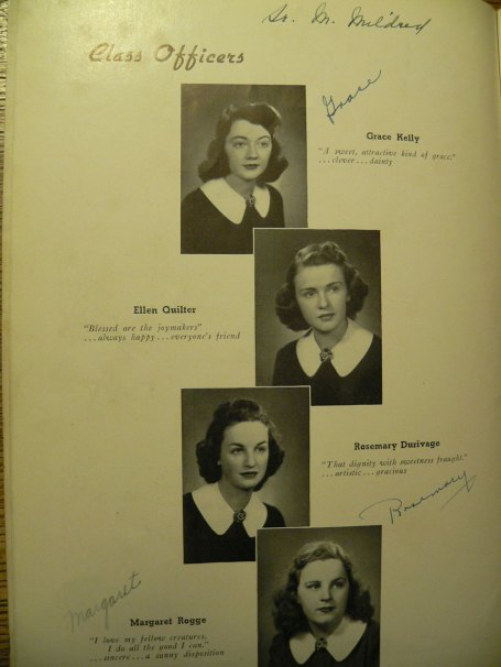 St. Ursula 1940 - Senior Class Officers