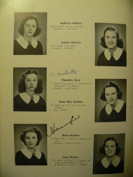 St. Ursula 1940 - Seniors Page 4